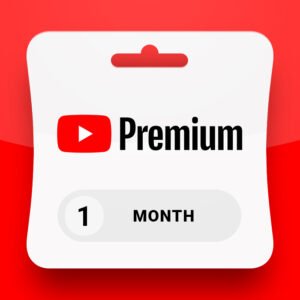 YouTube Premium 1 MONTH PRIVATE ACCOUNT